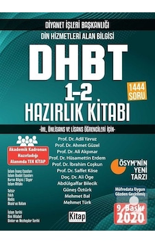 DHBT 1-2 Hazırlık Kitabı- Kitap Dünyası DHBT 1-2 Hazırlık Kitabı- Kitap Dünyası