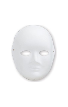 Karton Maske Büyük Surat 5 Adet Li