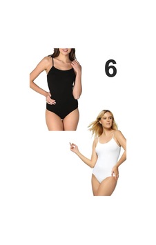 Gümüş 6'lı Paket Ip Askılı Çıtçıtlı Body Karışık Gümüş 6'lı Paket Ip Askılı Çıtçıtlı Body Karışık