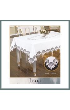 Bezos Gardenya Keten Leydi Model Krem 160x220 Cm Çeyizlik Zarif Yemek Masası Örtüsü Ventra Bezos Gardenya Keten Leydi Model Krem 160x220 Cm Çeyizlik Zarif Yemek Masası Örtüsü Ventra