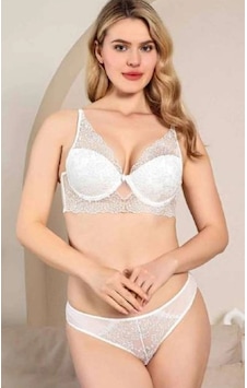 Kocabey 4358 Sütyen Külot Takım Ekru Kocabey 4358 Sütyen Külot Takım Ekru