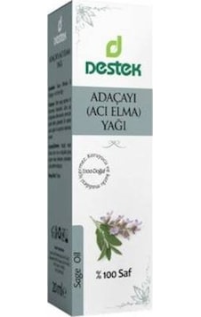 Destek Adaçayı Acı Elma Yağı 20 ML Destek Adaçayı Acı Elma Yağı 20 ML
