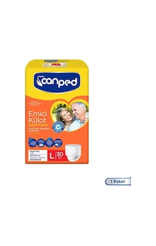 Canped Emici Külot Büyük Boy Large 30 Adet Canped Emici Külot Büyük Boy Large 30 Adet