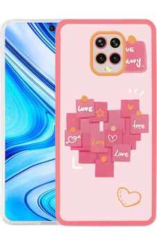 Xiaomi Redmi Note 9s Kılıf Zore M-fit Desenli Kapak Love Story No2 Xiaomi Redmi Note 9s Kılıf Zore M-fit Desenli Kapak Love Story No2