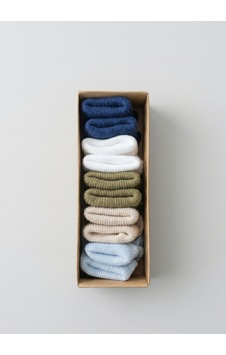 Bambık Olay Socks Yenidoğan Pamuklu 5'li Bebek Çorap Seti Lacivert Lacivert Bambık Olay Socks Yenidoğan Pamuklu 5'li Bebek Çorap Seti Lacivert Lacivert