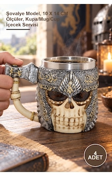 4 Adet Paslanmaz Çelik Kupa Bardak Şovalye Model, 10 X 14 Cm Ölçüler, Kupa/mug/cup İçecek Servisi 4 Adet Paslanmaz Çelik Kupa Bardak Şovalye Model, 10 X 14 Cm Ölçüler, Kupa/mug/cup İçecek Servisi