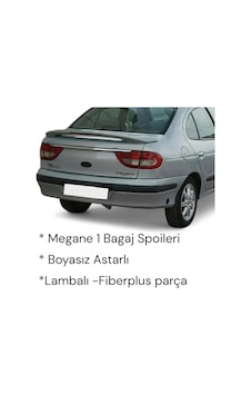 Renault Megane 1 Bagaj Spoileri -astarlı- - 845826891