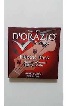 D'orazio Set410A Model 4 Telli Bas Gitarlar İçin Takım Tel Seti D'orazio Set410A Model 4 Telli Bas Gitarlar İçin Takım Tel Seti