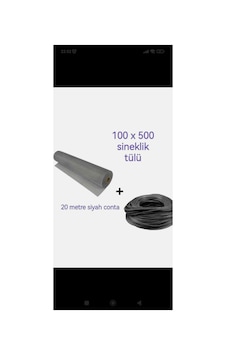 100x500 Fiberclass Sineklik Tülü Ve 20 Metre Sıkıştırma Fitili 5mm 100x500 Fiberclass Sineklik Tülü Ve 20 Metre Sıkıştırma Fitili 5mm