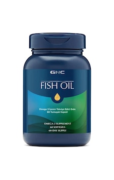 Gnc Fish Oil 60 Yumuşak Kapsül Gnc Fish Oil 60 Yumuşak Kapsül
