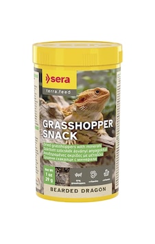 Sera Bearded Dragon Grasshopper Snack 250ml. / 29gr. Sera Bearded Dragon Grasshopper Snack 250ml. / 29gr.