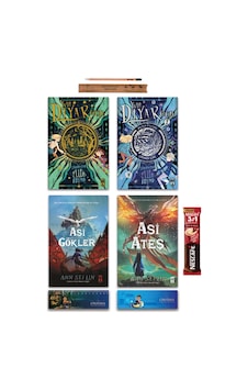 Genç Timaş Yedi Diyar Geçidi 1 Ve 2 Kitap - Asi Gökler - Asi Ateş Set 4 Kitap Genç Timaş Yedi Diyar Geçidi 1 Ve 2 Kitap - Asi Gökler - Asi Ateş Set 4 Kitap