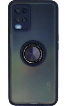 Newface Oppo A54 4g Kılıf Montreal Yüzüklü Silikon Kapak Glblseme - 55 - Lacivert Newface Oppo A54 4g Kılıf Montreal Yüzüklü Silikon Kapak Glblseme - 55 - Lacivert