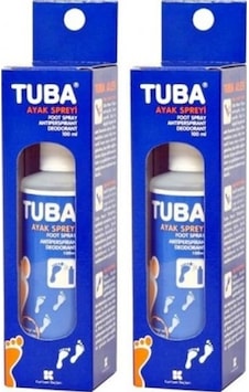 Tuba Ayak Spreyi 2 x 100 ML Tuba Ayak Spreyi 2 x 100 ML