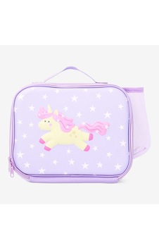 Flying Tiger Unicorn Desenli Beslenme Çantası Çok Renkli