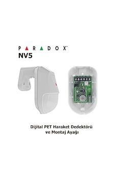 Paradox Nv5 Dijital Pet Haraket Dedektörü Ve Montaj Ayağı Paradox Nv5 Dijital Pet Haraket Dedektörü Ve Montaj Ayağı