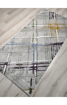 Saray Halı Pery Sh313Ds0 Renkli Gri Halı Yolluk 100X200 Cm Saray Halı Pery Sh313Ds0 Renkli Gri Halı Yolluk 100X200 Cm