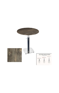 Üçüz Masa Ayarlanabilir 60 Cm Yuvarlak - Werzalit, Wermodin Ve Allzalit Tabla - Old Pine Çok Renkli Üçüz Masa Ayarlanabilir 60 Cm Yuvarlak - Werzalit, Wermodin Ve Allzalit Tabla - Old Pine Çok Renkli