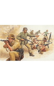 1/72 Wwıı Alman Afrikakorps Askerleri Maketi, Italeri 6076 1/72 Wwıı Alman Afrikakorps Askerleri Maketi, Italeri 6076