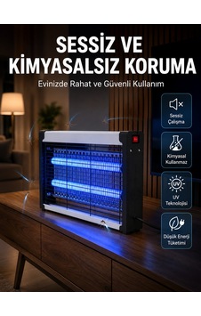 Ev, Ofis Ve İşletmeler İçin Uv Işıklı Elektrikli Sinek Ve Uçan Haşere Öldürücü Metal Kafesli Ev, Ofis Ve İşletmeler İçin Uv Işıklı Elektrikli Sinek Ve Uçan Haşere Öldürücü Metal Kafesli
