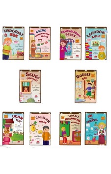 Tatlı mı Tatlı Hikayeler Seti - 10 Kitap Takım - Gamze Dokumacı - Aktaş Yayıncılık