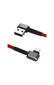 S73 Micro Usb Kablo 1m 2.1a - Kırmızı Standart