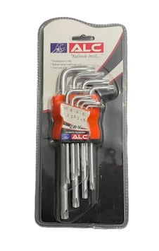 Alc 9 Parça Torx Yıldız Alyan Seti