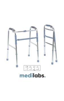 Medilabs Premium Walker Hafif Alüminyum Kaymaz Tabanlı Katlanabilir Yürüteç Medilabs Premium Walker Hafif Alüminyum Kaymaz Tabanlı Katlanabilir Yürüteç