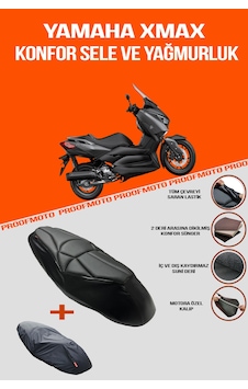 Yamaha Xmax Konfor Sele Ve Yağmurluk Kılıf Yamaha Xmax Konfor Sele Ve Yağmurluk Kılıf