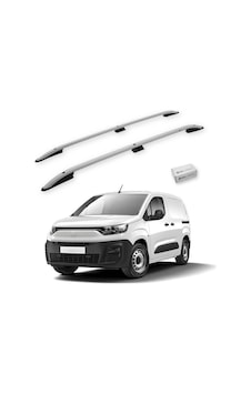 Turtle Fiat Doblo K9 2023-2025 / Kısa Şasi Tavan Çıtası Crown Gri