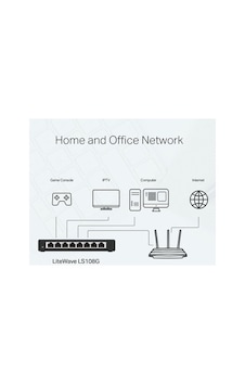 Tp-link Ls108g 8 Port 10-100-1000 Mbps Switch Metal Tp-link Ls108g 8 Port 10-100-1000 Mbps Switch Metal