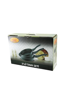 Nur Işıklar Metal Döküm Tava Seti 20-24-28cm 3 Adet Diğer Nur Işıklar Metal Döküm Tava Seti 20-24-28cm 3 Adet Diğer