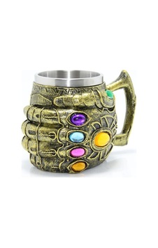 Paslanmaz Çelik Thanos Eli Kupa Bardak Çok Renkli
