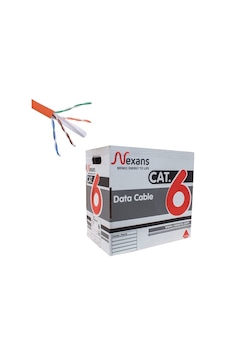 Nexans Cat6 305M 23Awg Utp %100 Bakır Lszh Halogen Free Kablo Nexans Cat6 305M 23Awg Utp %100 Bakır Lszh Halogen Free Kablo