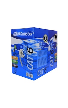 Powermaster Cat6 100 Metre Ethernet Network Kablosu Powermaster Cat6 100 Metre Ethernet Network Kablosu