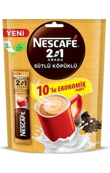 2si1 Arada Sütlü Köpüklü 10'lu Paket Diğer 2si1 Arada Sütlü Köpüklü 10'lu Paket Diğer
