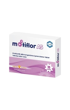 Motiflor As Probiyotik 15 Tablet Motiflor As Probiyotik 15 Tablet