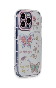 Gld-spt- Newface Apple Uyumlu iPhone 15 Pro Max Kılıf Reflexion Desenli Kapak - Desen 8