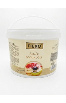 Fiero Sade Aromalı Soğuk Jöle 7 Kg Fiero Sade Aromalı Soğuk Jöle 7 Kg