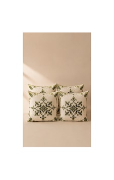 Yeşil Osmanlı Motifli Dekoratif Kırlent Kılıfı 4 Lü Set Haki Haki Yeşil Osmanlı Motifli Dekoratif Kırlent Kılıfı 4 Lü Set Haki Haki