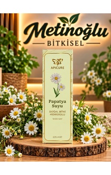 Apicure Papatya Suyu 225 Ml