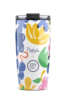 Cool Bottles Paslanmaz Çelik Termos Bardak 550 Ml Sarı Cool Bottles Paslanmaz Çelik Termos Bardak 550 Ml Sarı
