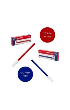 Keçe Uçlu Kalem - Kraf - Keçeli Kalem 240'lık Paket 120 Adet Kırmızı, 120 Adet Mavi Diğer Keçe Uçlu Kalem - Kraf - Keçeli Kalem 240'lık Paket 120 Adet Kırmızı, 120 Adet Mavi Diğer