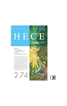 Hece 274.Sayı Ekim 2019 Hece 274.Sayı Ekim 2019