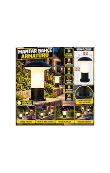 Tipi Bahçe Aydınlatma Armatürü 29 Cm Siyah E27 Duy 220v Dış Mekan Park Peyzaj Yürüyüş Yolu Lambası Ampul Hariç Siyah - 939328264 Siyah Tipi Bahçe Aydınlatma Armatürü 29 Cm Siyah E27 Duy 220v Dış Mekan Park Peyzaj Yürüyüş Yolu Lambası Ampul Hariç Siyah - 939328264 Siyah