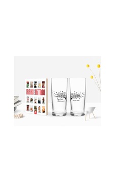 Kişiye Özel Renkli Baskılı Hayat Kısa Kuşlar Uçuyor Tasarımlı İkili Rakı Bardağı Ve Rakı Cep Kitabı Hediye Seti-1 Kişiye Özel Renkli Baskılı Hayat Kısa Kuşlar Uçuyor Tasarımlı İkili Rakı Bardağı Ve Rakı Cep Kitabı Hediye Seti-1