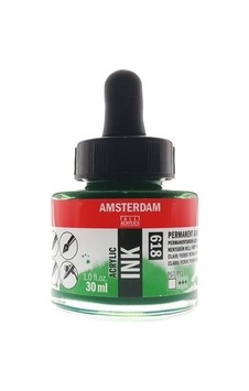 Amsterdam Aac Ink 30Ml Perm.Green Lt