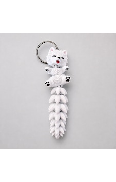 Hareketli Samoyed Figür 3d Baskı Eklemli Tasarım Hareketli Samoyed Figür 3d Baskı Eklemli Tasarım
