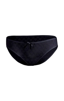 Özten Kadın Kalp Desenli Bikini Külot 6 Adet Siyah Özten Kadın Kalp Desenli Bikini Külot 6 Adet Siyah