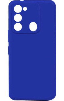 Tecno Spark 8c Kılıf Zore Biye Silikon Mavi Tecno Spark 8c Kılıf Zore Biye Silikon Mavi
